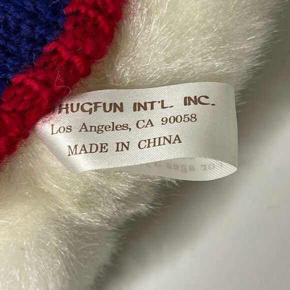 Lot of 4 Vintage Hugfun Int'l Teddy Bear in Sweater Jointed 8" Tall Plush 2000 - Picture 8 of 10